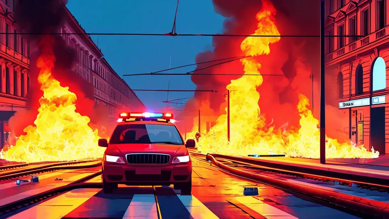 Incendio auto a Milano vicino stazione Centrale: 6 vetture in fiamme in via Mauro Macchi