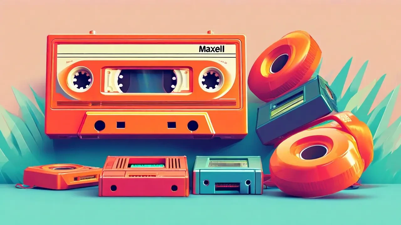 Musicassette Maxell: torna il mito anni '70